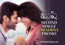 Kushi Movie Second Single Aradhya Promo