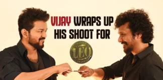 Vijay Wraps Up His Shoot For Leo