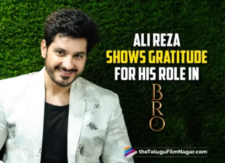 Ali Reza Shows Gratitude For His Role In BRO