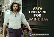 Arya On Board For Venkatesh’s Pan India Film Saindhav
