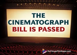 Historic Day For Film Industry- The Cinematograph Bill Is Passed
