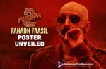 Pushpa 2: The Rule - Fahadh Faasil Poster Unveiled