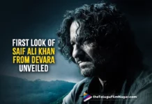 First Look Of Saif Ali Khan From Devara Movie Unveiled