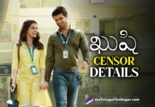 Kushi Movie Censor Completed – Details Here