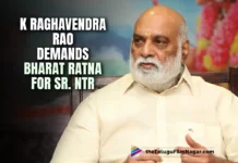 Filmmaker K Raghavendra Rao Demands Bharat Ratna For Sr NTR Garu