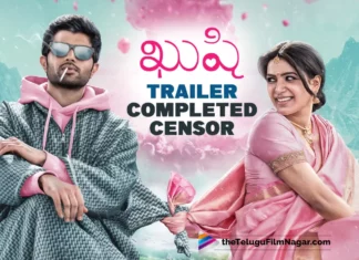 Kushi Telugu Movie Trailer Completed Censor