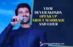 Vijay Deverakonda Opens Up About Marriage And Liger