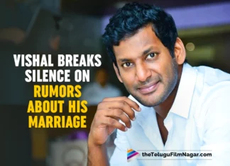 Vishal Breaks Silence On Rumors About His Marriage