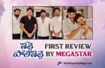 Miss Shetty Mr Polishetty First Review By Megastar