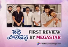 Miss Shetty Mr Polishetty First Review By Megastar