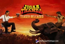 Star Studded Teaser Extravaganza: Jigarthanda Double X Unveiled by Top Indian Actors