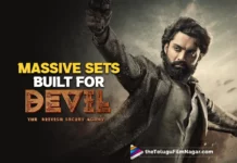 Massive Sets Built For Nandamuri Kalyan Ram's Movie Devil