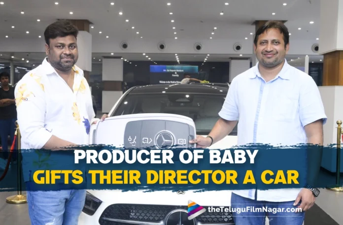 Producer Of Baby (SKN) Gifts The Director (Sai Rajesh) A Car