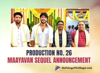 Production No. 26- Sundeep Kishan’s Maayavan Sequel Announcement