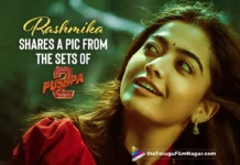 Rashmika Mandanna Shares a Pic From The Sets Of Pushpa 2: The Rule