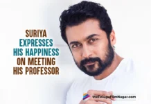 Suriya Expresses His Happiness On Meeting His Professor