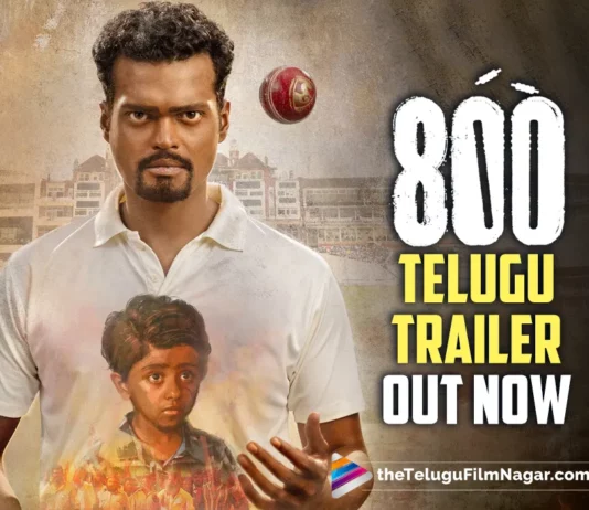 800 Official Telugu Trailer Out Now