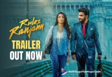 Kiran Abbavaram’s Rules Ranjann Trailer Out Now