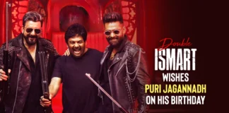 Team Double ISMART Wishes Puri Jagannadh On His Birthday