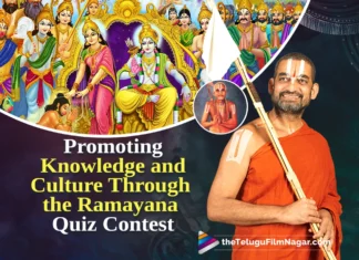 Chinna Jeeyar Swamy Ji Promoting Knowledge and Culture Through the Ramayana Quiz Contest
