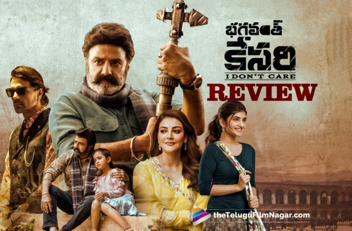 Bhagavanth Kesari Telugu Movie Review - A Grand Tale of Valor and Legacy