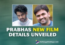 Inside Prabhas-Maruthi Film: Director Finally Spills Beans