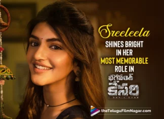 Sreeleela Shines Bright in Her Most Memorable Role in Bhagavanth Kesari