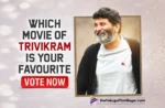 Celebrating 21 Years of Cinematic Brilliance: Trivikram's Journey in TFI