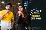 Nithiin and Sreeleela's Extra Ordinary Man Teaser Out Now