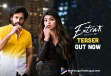 Nithiin and Sreeleela's Extra Ordinary Man Teaser Out Now