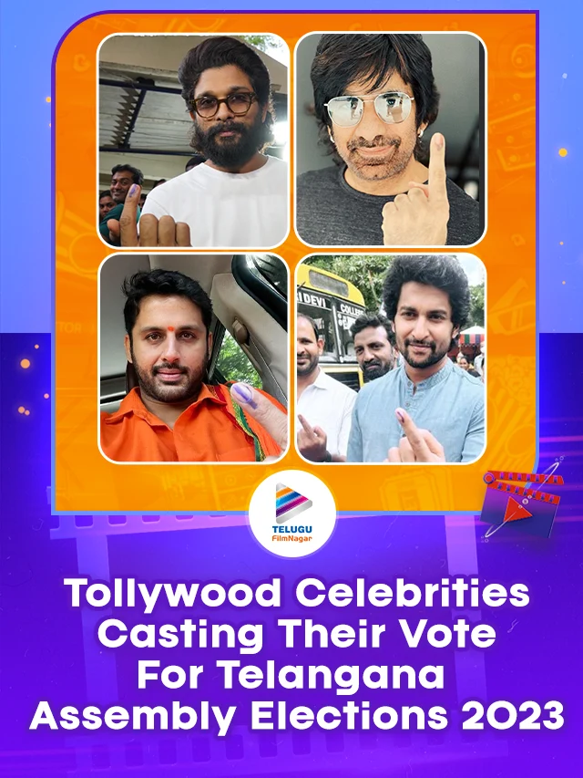 Tollywood Celebrities Casting Their Vote For Telangana Assembly Elections 2023