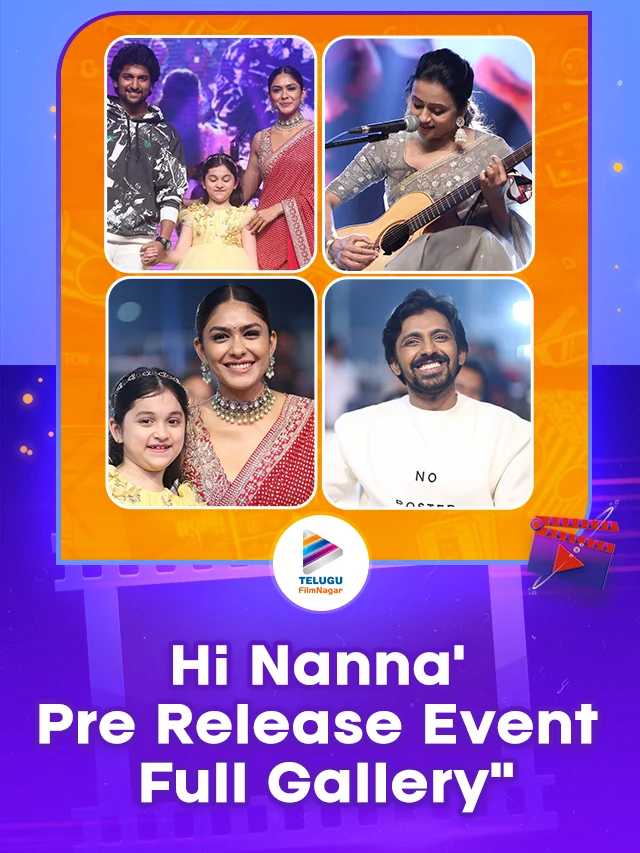 Hi Nanna Telugu Movie Pre Release Event Full Gallery