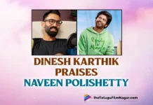 Cricketer Dinesh Karthik Praises The Latest Comedy Flick, Miss Shetty Mr. Polishetty