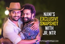 Nani’s Exclusive Snapshot with Jr. NTR