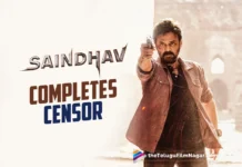 Victory Venkatesh's 75th Film Saindhav Sails Through Censor Ready to Anchor Sankranthi