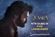 Jr.NTR Goes All Out To Dub In All Five Languages For 'Devara Glimpse'
