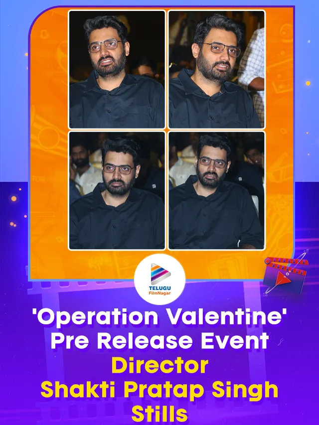 Operation Valentine Movie Pre Release Event: Director Shakti Pratap Singh Hada Stills
