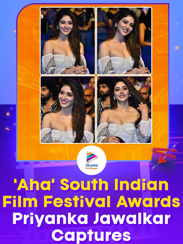 Aha and People Media Factorys South Indian Film Festival Awards: Actress Priyanka Jawalkar Captures