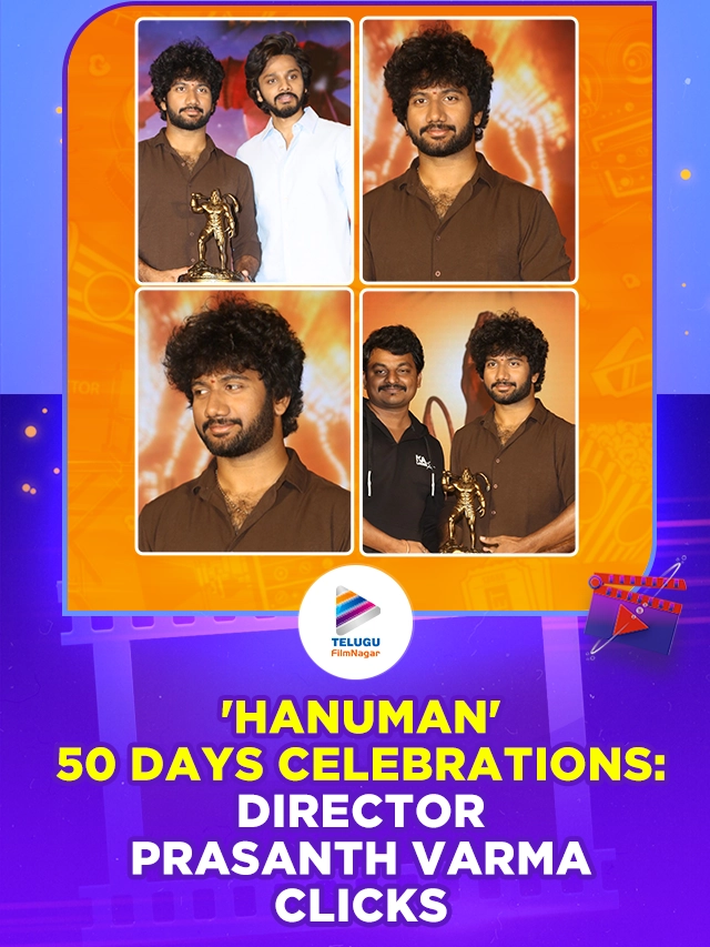 Hanuman Movie 50 Days Celebrations: Director Prasanth Varma Clicks