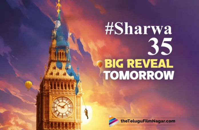 Sharwa 35- Sharwanand-title-firstlook