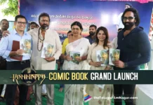 Kannappa-comic book launch-Vishnu Manchu-Mohan Babu
