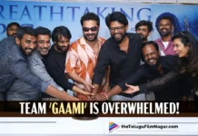 Gaami success meet-vishwak Sen