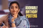 Rashmika Birthday posters-The Girlfriend